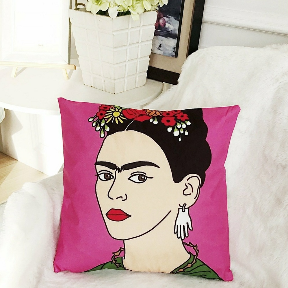 Frida Kahlo Pillow Case - Picture 3 of 3